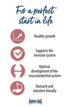 Load image into Gallery viewer, HAPPY DOG Sensible Puppy - Chicken, Salmon &amp; Potato 10kg
