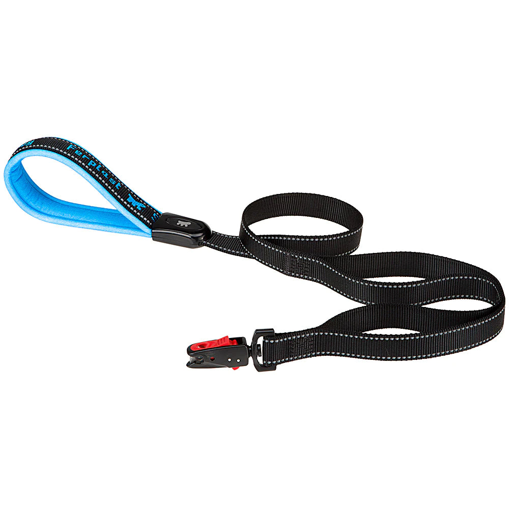 FERPLAST SPORT DOG MATIC G Padded lead for dogs complete with an automatic hook