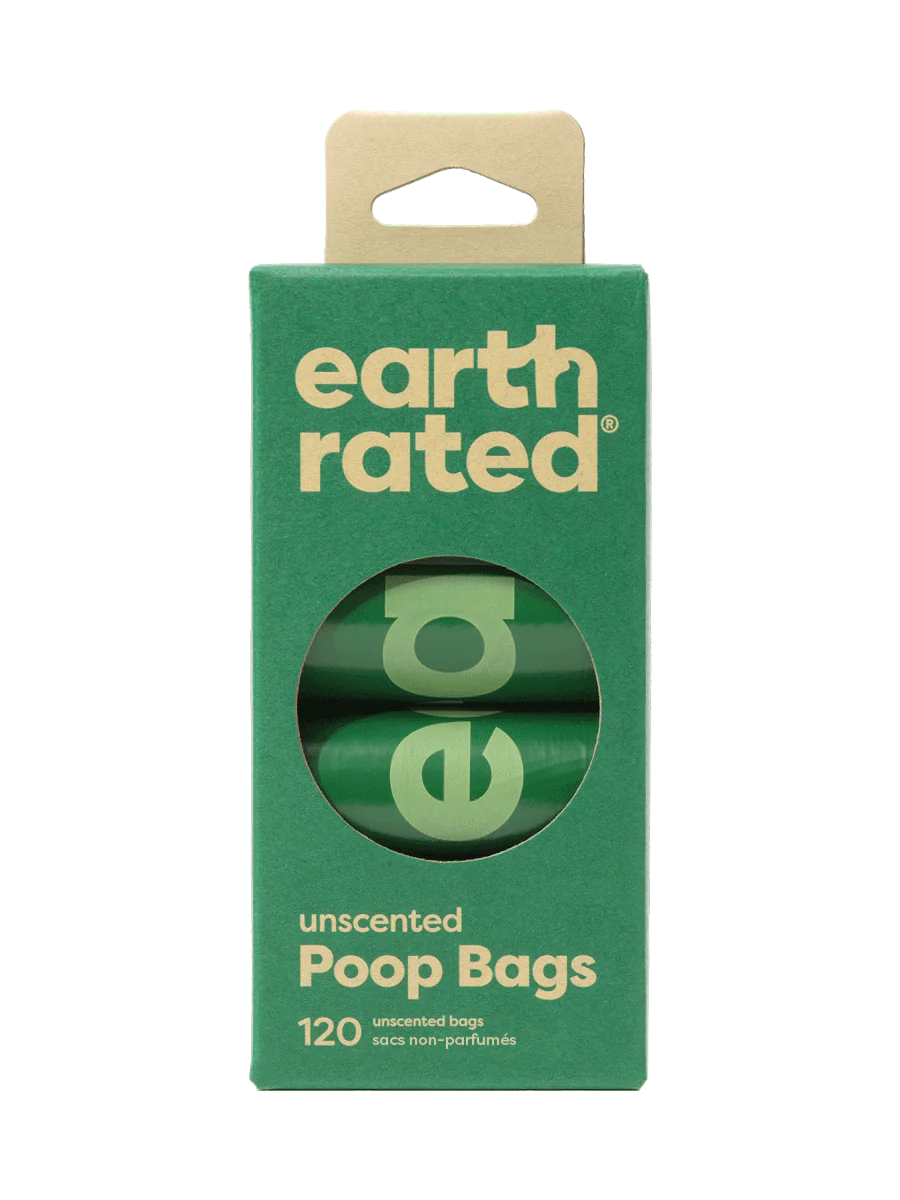 EARTH RATED Poop Bags on Refill Rolls 120