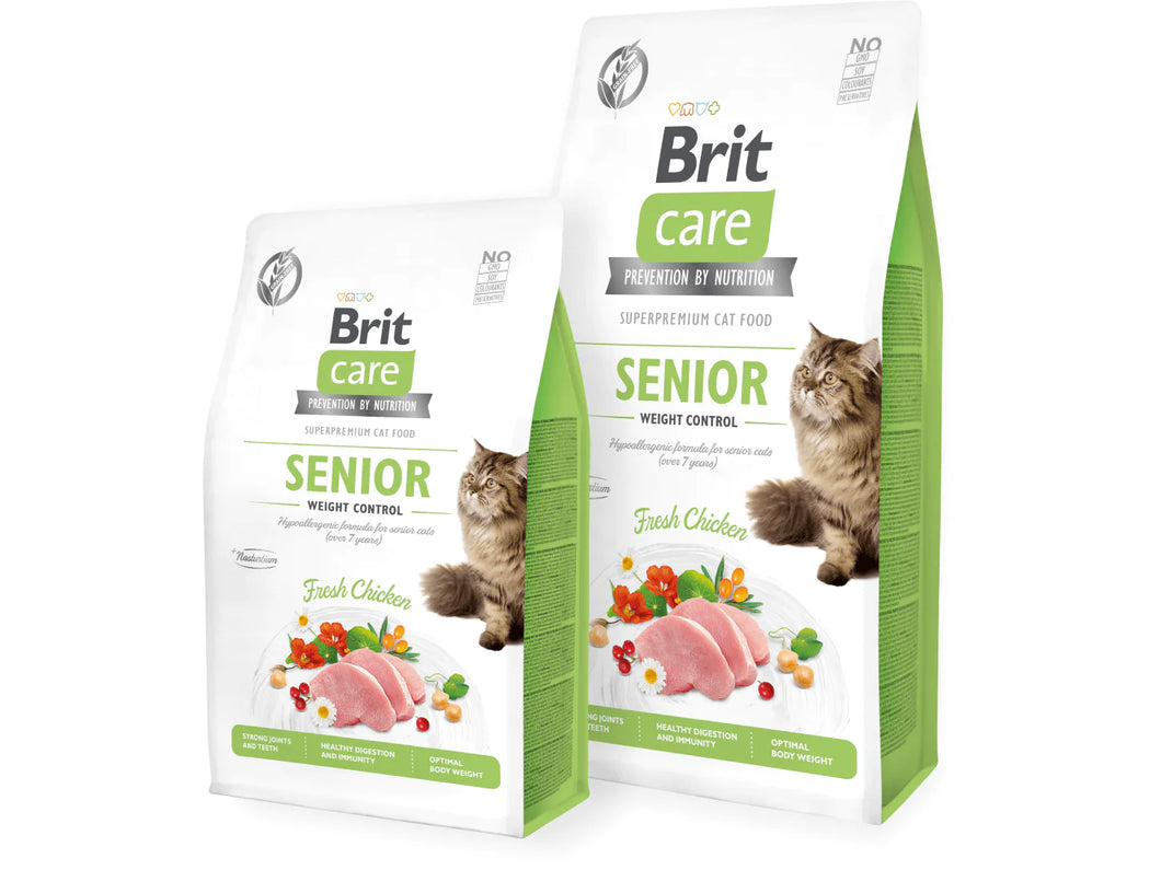 BRIT CARE CAT GRAIN-FREE SENIOR WEIGHT CONTROL