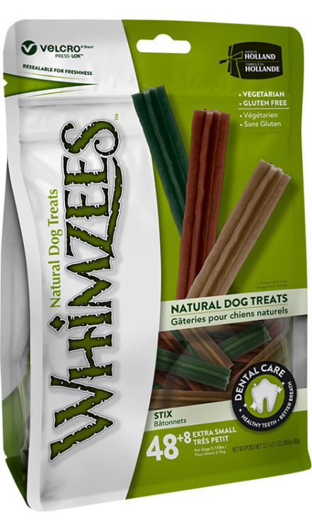 WHIMZEES STIX ALL NATURAL DAILY DENTAL TREAT FOR DOGS