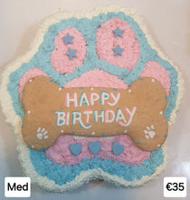 Load image into Gallery viewer, Wendy&#39;s Paw Shape Cakes for Dogs &amp; Cats - Personalised
