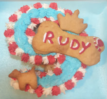 Load image into Gallery viewer, Wendy&#39;s Frosted Number 9 shape Cake for Dogs &amp; Cats - Personalised
