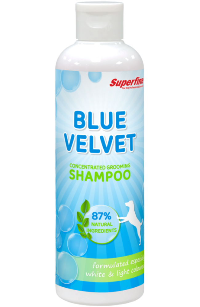 SUPERFINE BLUE VELVET SHAMPOO 250ml