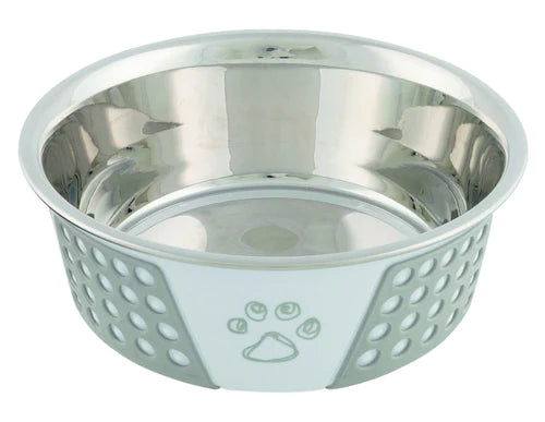 TRIXIE Stainless steel bowl with silicone 3 sizes