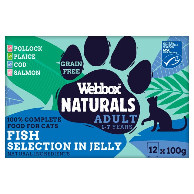 Webbox Natural Complete Fish Selection In Jelly