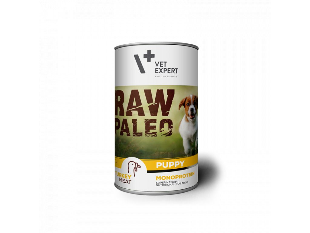 RAW PALEO Puppy Turkey