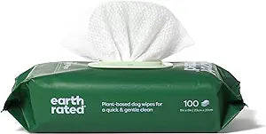 Earth Rated Plant Based Dog Wipes