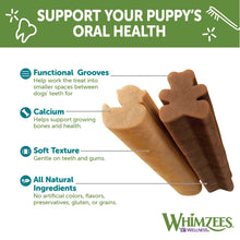 Load image into Gallery viewer, WHIMZEES STIX ALL NATURAL DAILY DENTAL TREAT FOR DOGS
