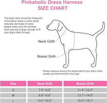 Load image into Gallery viewer, PINKAHOLIC Berthe Dress Dog Harness No Choke No Pull Walking Training for Small Dog
