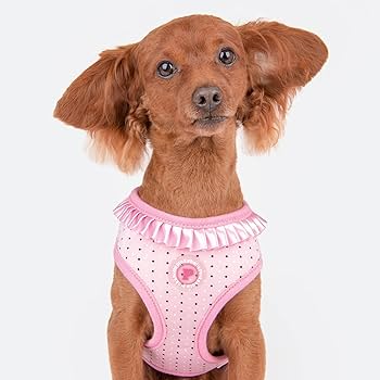 SALE PINKACHOLIC  Mila Over-The-Head Dog Harness - Pink - L