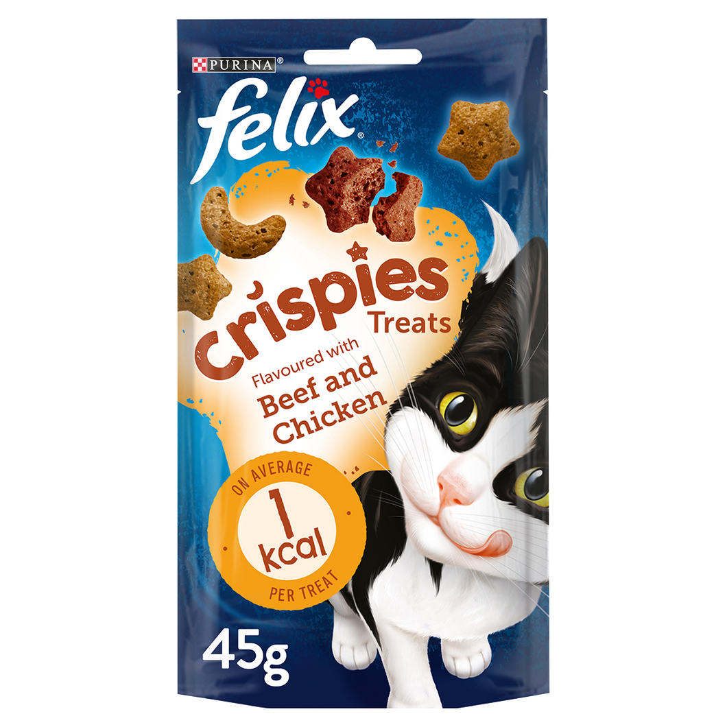 FELIX® Crispies Beef and Chicken Cat Treats