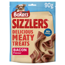 Load image into Gallery viewer, BAKERS® Sizzlers Bacon Dog Treats
