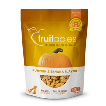 Load image into Gallery viewer, Fruitables Healthy Dog Treats: Pumpkin &amp; Banana
