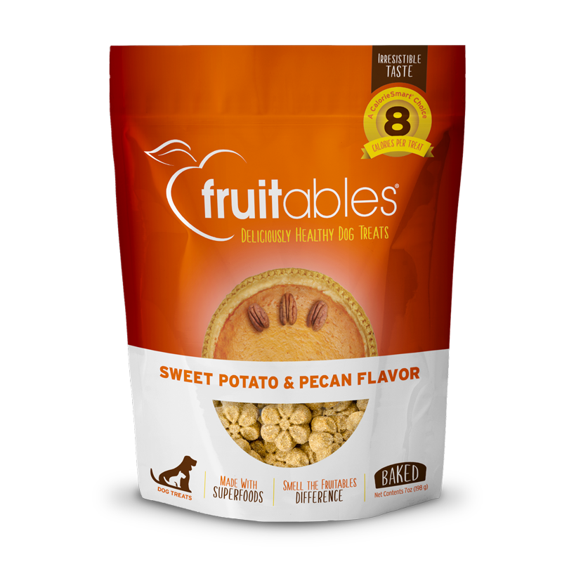 Fruitables Healthy Dog Treats: Sweet Potato & Pecan