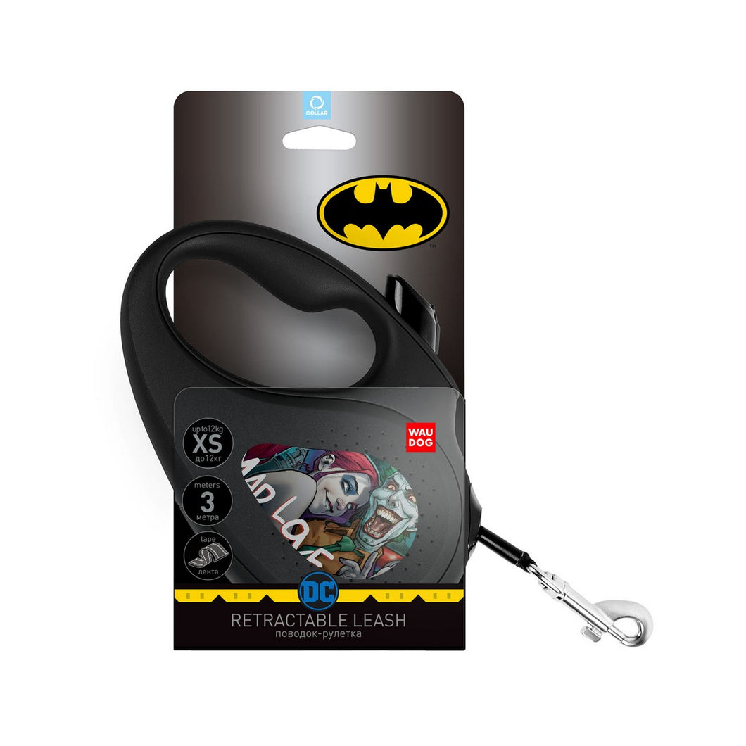 COLLAR  retractable WAUDOG leashes have the iconic images of popular superheroes - MAD LOVE