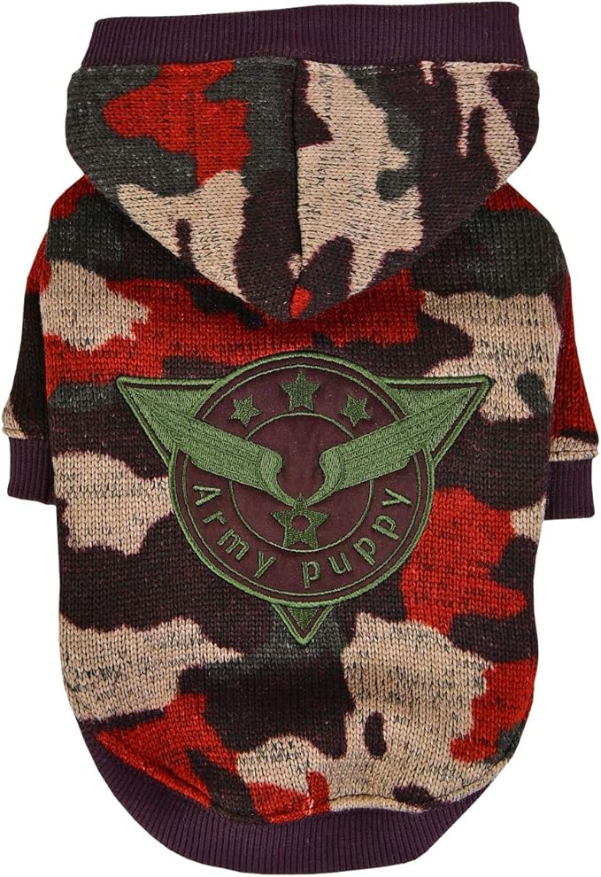 PUPPIA Puppia Colonel Wine Red/Green Camo