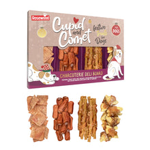 Load image into Gallery viewer, Cupid &amp; Comet | Christmas Dog Treats | Charcuterie Deli Board
