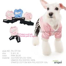 PUPPY ANGEL padded overalls