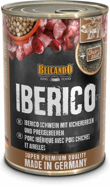 BELCANDO IBERICO PORK WITH CHICK PEAS AND LINGONBERRY