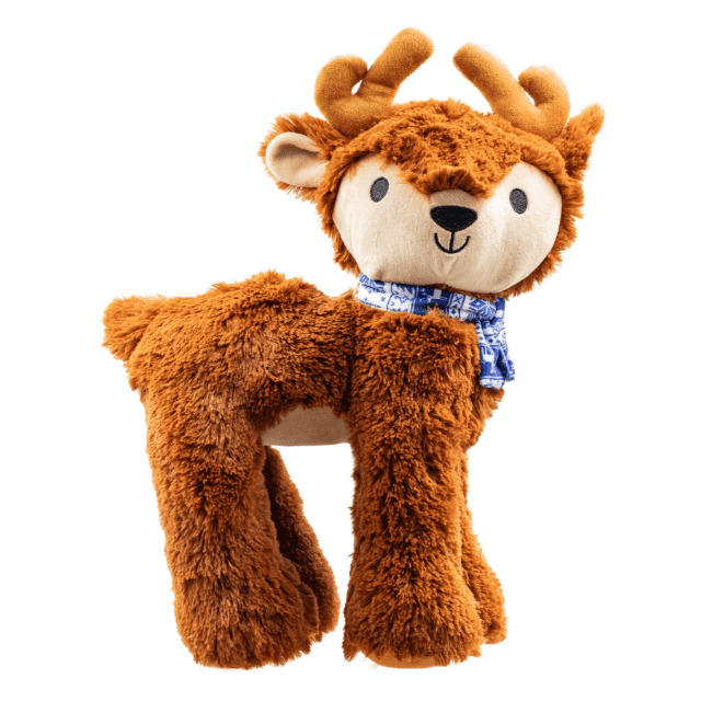 James & Steel Christmas Nikki The Reindeer Plush Dog Toy 42cm