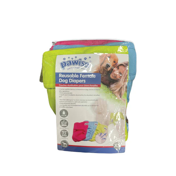 PAWISE REUSABLE FEMALE DIAPERS