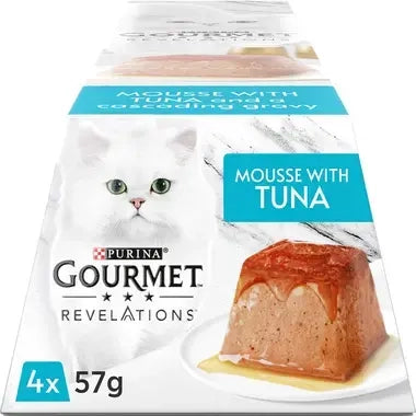 GOURMET® Revelations Mousse with Tuna Wet Cat Food