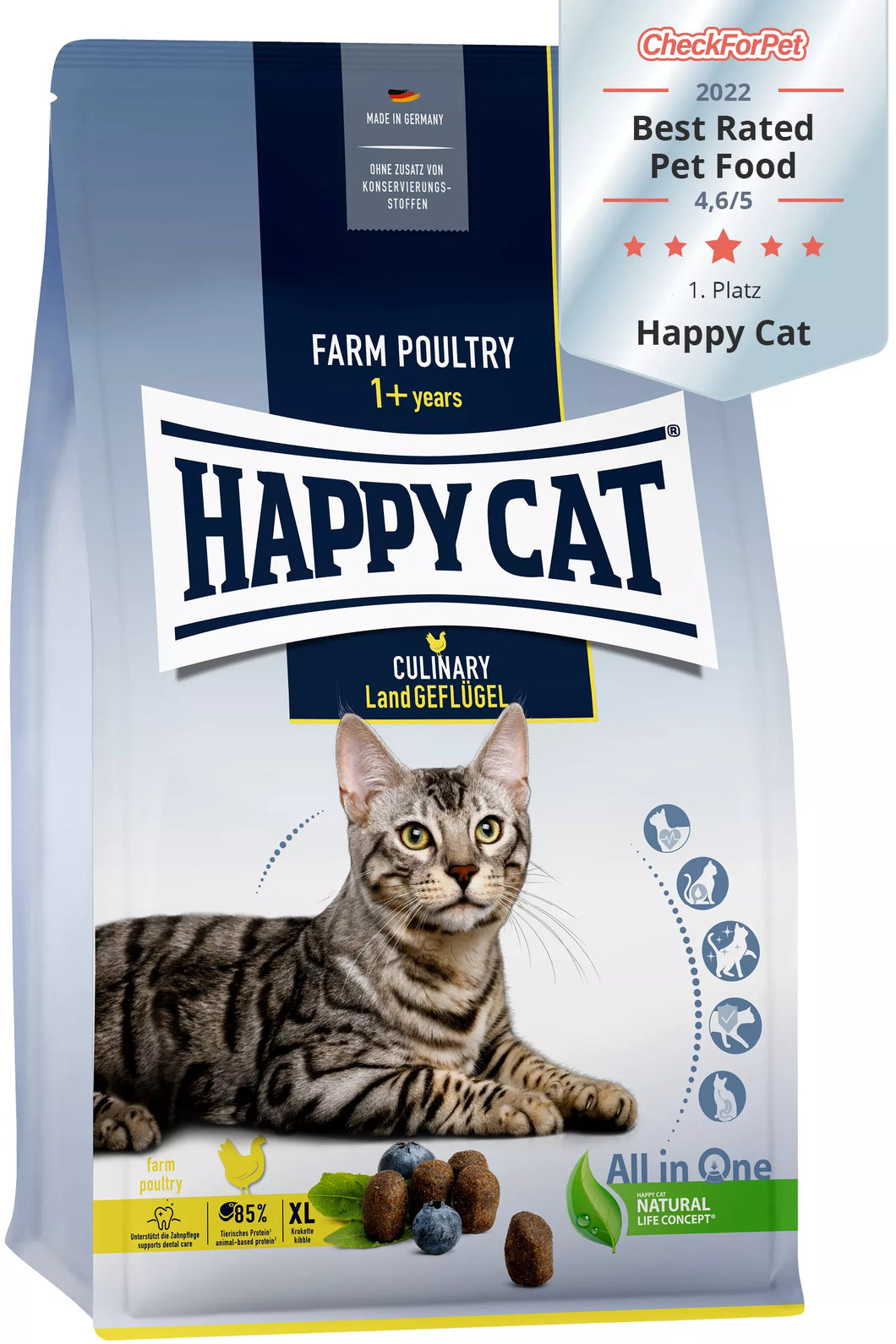 HAPPY CAT Culinary Adult Farm Poultry