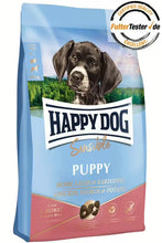 Load image into Gallery viewer, HAPPY DOG Sensible Puppy - Chicken, Salmon &amp; Potato 10kg
