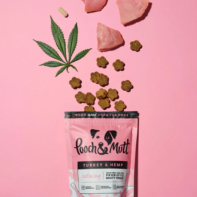 POOCH AND MUTT CALMING PROBIOTIC MEATY TREATS