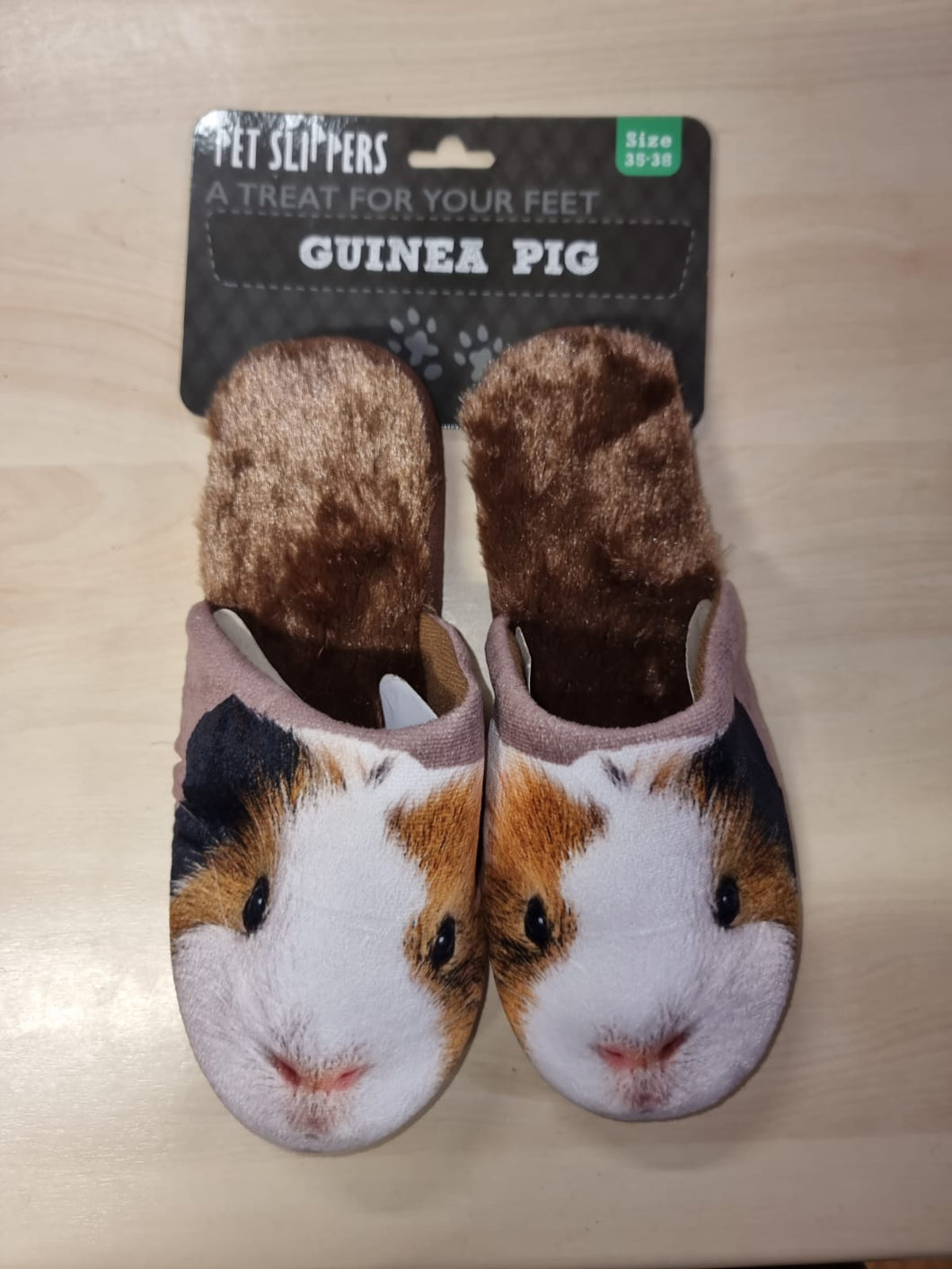 Plenty Gifts Bed Slippers Guinea Pig
