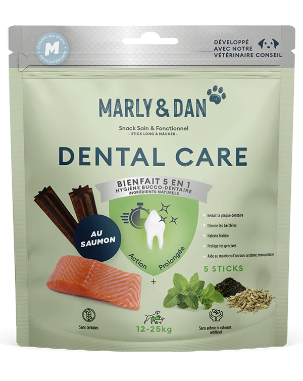 MARLY & DAN Dental S /M  for Dog 7 Dental Sticks