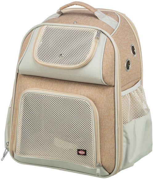 Trixie Willow backpack, 38 x 25 x 45 cm, beige/brown