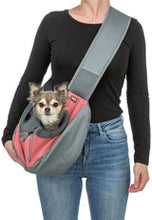 Load image into Gallery viewer, Trixie Sling Front Carrier Pink/Blue
