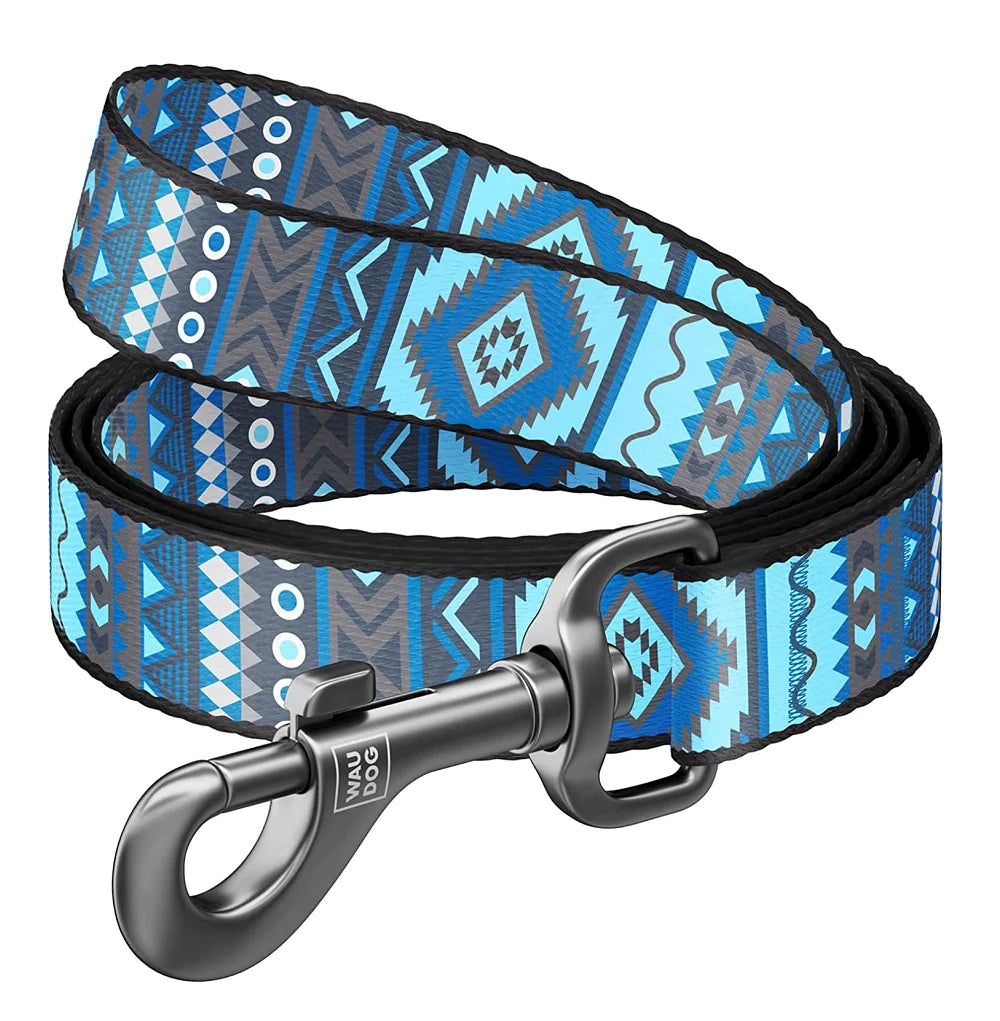 WAUDOG Nylon Leash With A Unique Design For Dogs 15mm