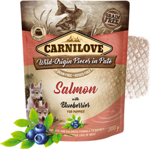 Load image into Gallery viewer, Carnilove Salmon with Blueberries for puppies
