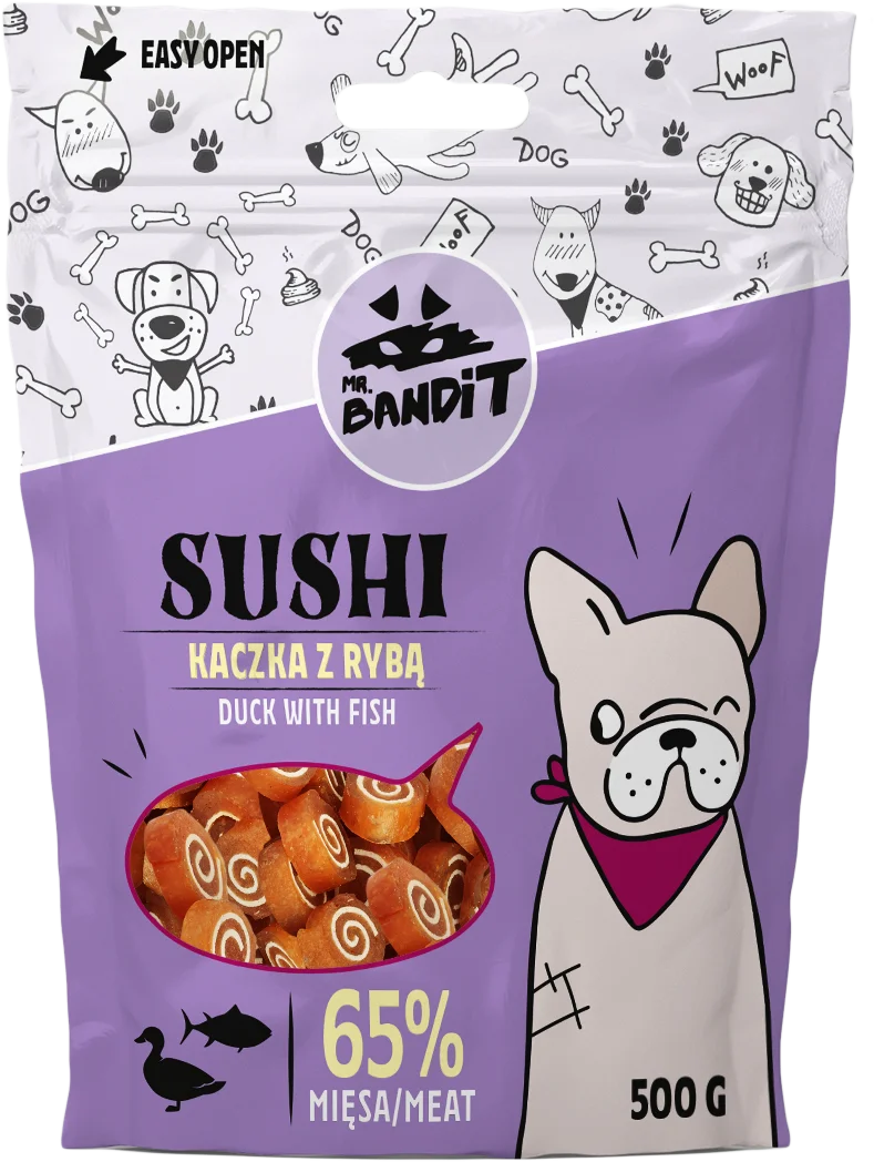 MR BANDIT SUSHI – DUCK & FISH