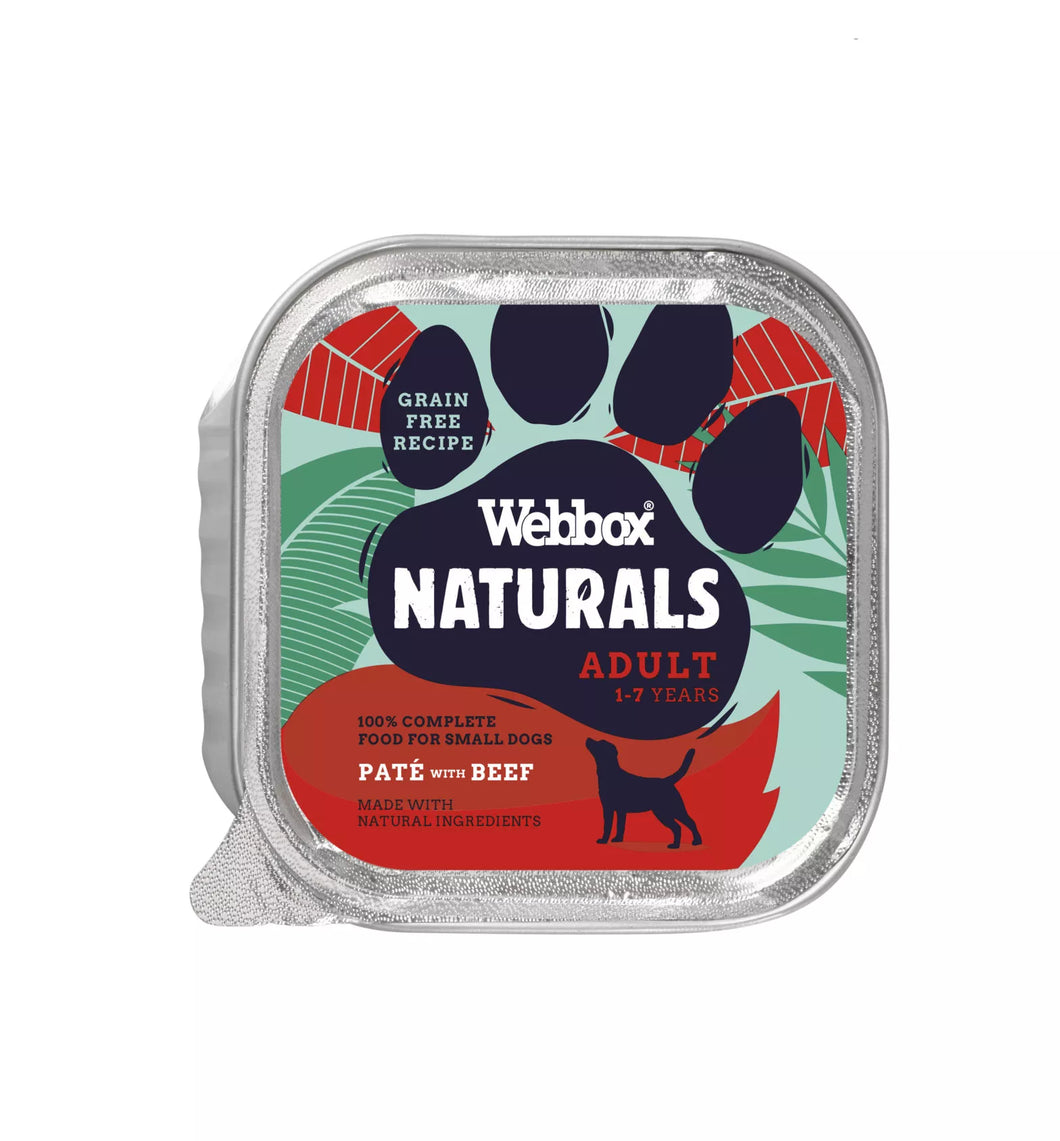 Webbox Naturals Adult Pate Wet Dog Food –