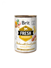 Load image into Gallery viewer, Brit Fresh Chicken with Sweet Potato 6 pack of 400g
