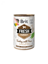 Load image into Gallery viewer, Brit Fresh Turkey with Peas 6 pack of 400g
