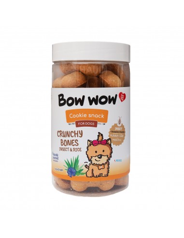 BOW WOW Crunchy Bones - Insect & Rice