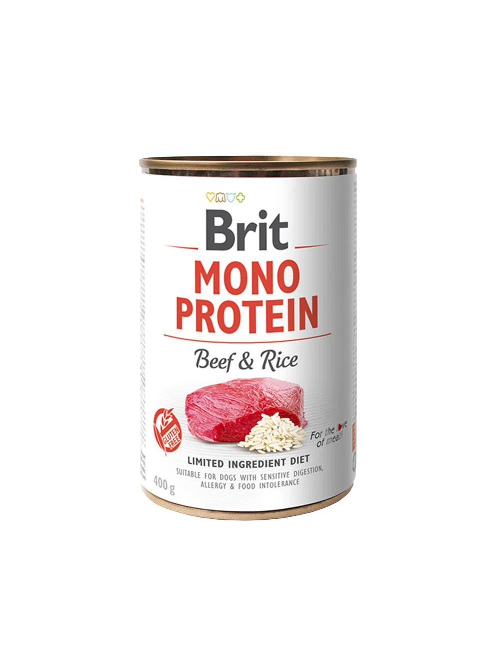 Brit Mono Protein Beef & Rice 6 pack of 400g