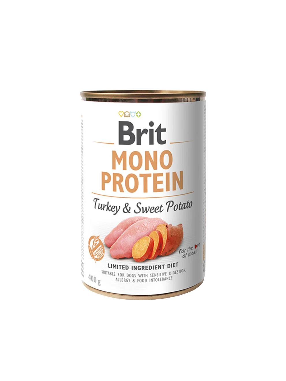 Brit Mono Protein Turkey & Sweet Potato 6 pack of 400g
