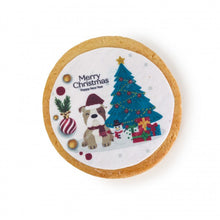 Load image into Gallery viewer, Dolci Impronte - Biscuit with Edible Food Print Merry Christmas - 50g Version 1
