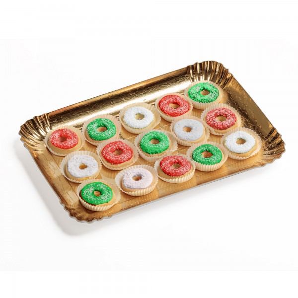 Dolci Impronte  Mini Donuts  Red -  Green -  White