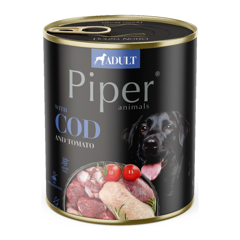 Piper Animals Cod and Tomato