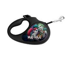 Load image into Gallery viewer, COLLAR  retractable WAUDOG leashes have the iconic images of popular superheroes - MAD LOVE
