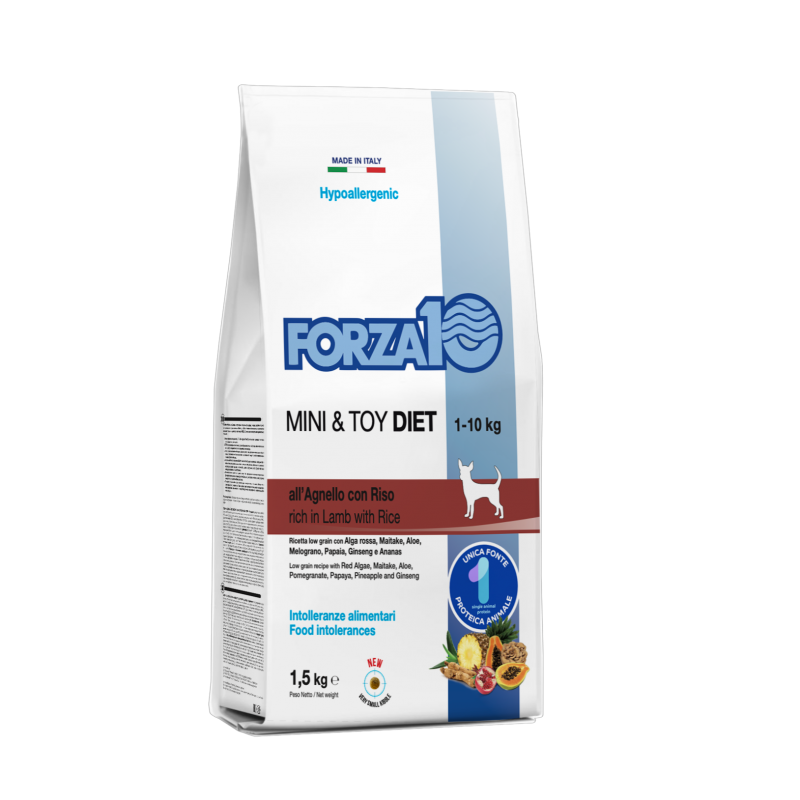 FORZA10 MINI & TOY DOG DIET LAMB 1.5kg