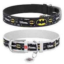 Load image into Gallery viewer, WAUDOG  DC Comic  Leather Collar and free Smart ID Tag 12mm/15mm
