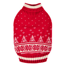 Load image into Gallery viewer, PUPPIA NEVIS CHRISTMAS SWEATER
